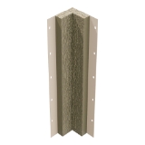 Diamond Kote® 5/4 in. x 3 in. x 10 ft. Woodgrain Inside Corner with Nail Fin Dune