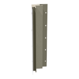 Diamond Kote® 5/4 in. x 3 in. x 10 ft. Rabbeted Woodgrain Inside Corner w/Nail Fin Terra Bronze