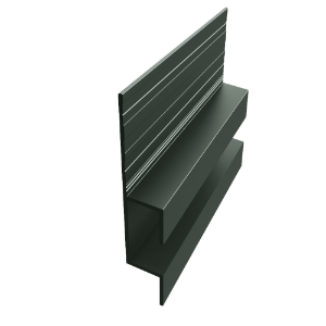 EasyTrim EZ-65 7/16 in. x 10 ft. Horizontal H Panel Trim Emerald