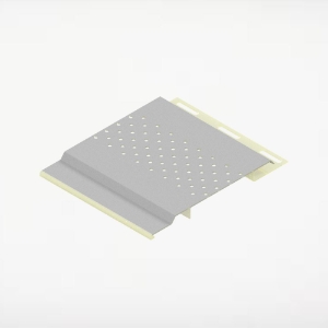 4 in. Vented Soffit 12 ft. Pebble Brook