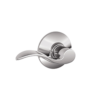 F10 Passage Accent Lever 625 Bright Chrome - Box Pack