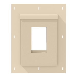 Diamond Kote® RigidMount Receptacle Mount Block Brushed Smooth Sand