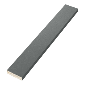 Diamond Kote® 4/4 in. x 3 in. x 16 ft. Brushed Smooth Trim Smoky Ash
