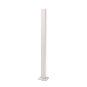 36 in. x 2 in. Impression Rail Express Post Kit White