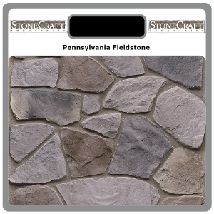 StoneCraft Pennsylvania Fieldstone Sample Board