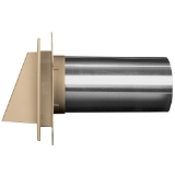 4" Hooded Vent #038 Autumn Tan