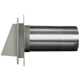 4" Hooded Vent #058 Gray