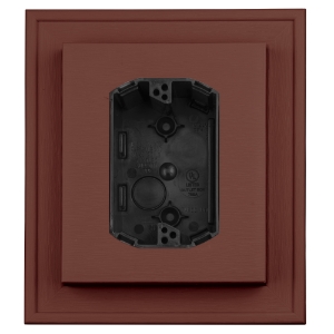 UL Electrical Mount Block #278 CT Autumn Red