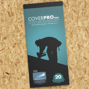 CoverPRO 2000 Syn Roof Tri-Fold Brochure w/Sample