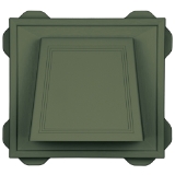4" Hooded Vent #293 Lakeshore Fern
