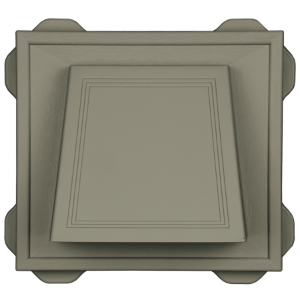 #232 4" Hooded Dryer Vent  (Color Match: Royal Cypress)