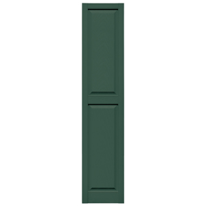 14-3/4 in. x 71 in. Raised Panel Shutter Forest Green #028