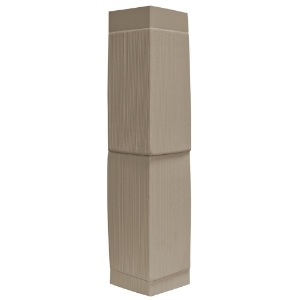 7 in. Split Shake Outside Corner Post Kit 644 Pebble Clay 56 in.