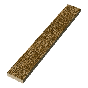 Diamond Kote® 4/4 in. x 3 in. x 16 ft. Woodgrain Trim Honeycomb