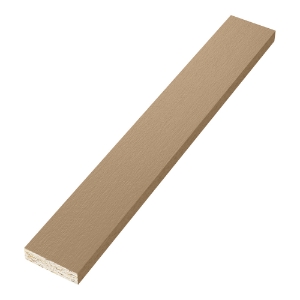 Diamond Kote® 4/4 in. x 3 in. x 16 ft. Brushed Smooth Trim French Gray