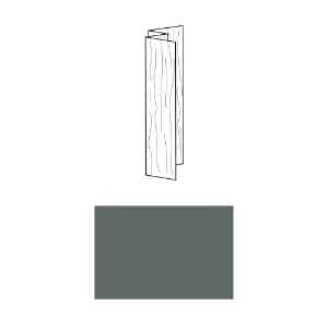 Inside Corner Post 10 ft. Foothill Blue