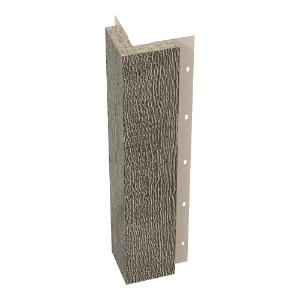 Diamond Kote® 5/4 in. x 4 in. x 16 ft. Woodgrain Outside Corner w/Nail Fin  Denali