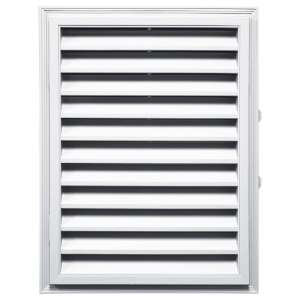 #001 18X24 Rect Louver White 5/Ct (Color Match: Royal Linen)