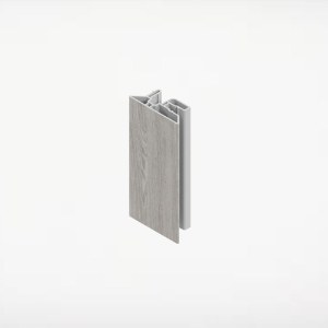3 in. Quick Click Single Piece Adapter 10 ft. Beachwood Grey