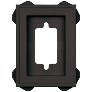 Recessed Mini Mount Block Slate 010