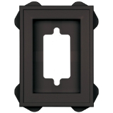 Recessed Mini Mount Block Slate 010