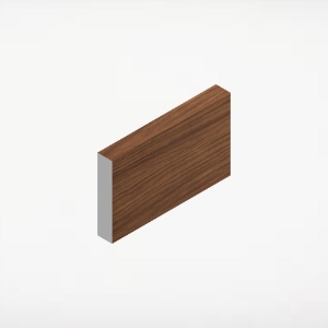 Architectural Trim for Column 1 in. x 4 in. x 13 ft. Spanish Redwood