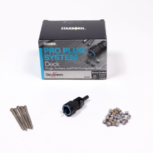 Deckorators Voyage Pro Plug Kit w/tool, Costa  100 lin. ft.