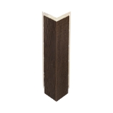 Diamond Kote® 5/4 in. x 4 in. x 10 ft. Rabbeted Woodgrain Outside Corner w/Nail Fin Grizzly - 1 per pack