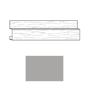 Batten Trim 10 ft. Silver Lining