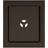 Mount Master Original Square Mount Block #390 Espresso