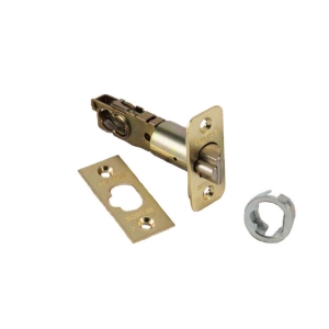 40-251 Deadlatch Triple Option 605 Bright Brass - VisPack Only - Carded