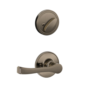 JH59 Handleset Interior Torino Lever 620 Antique Pewter