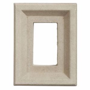 6 in. x 8 in. Receptacle Box Taupe