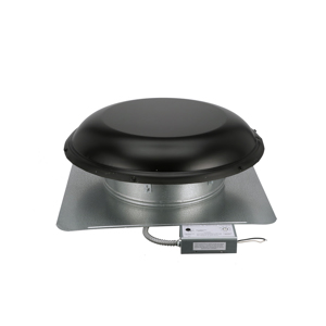 Powercool 12  Power Vent Black 1170 CFM