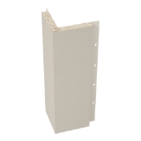 Diamond Kote® 5/4 in. x 6 in. x 16 ft. Brushed Smooth Outside Corner Glacier Fog - 1 per pack