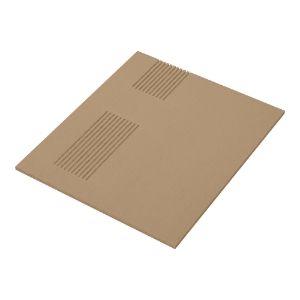 Diamond Kote® 3/8 in. x 16 in. x 16 ft. Vented Soffit Brushed Smooth French Gray