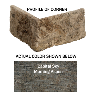 Capital Sky Morning Aspen Corner Non Fire-Rated 7 lin. ft. redirect to product page