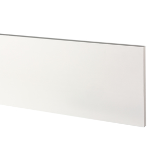 AZEK Trim 5/8 in. x 10 in. x 12 ft. Traditional PVC Smooth Classic White AT06210144