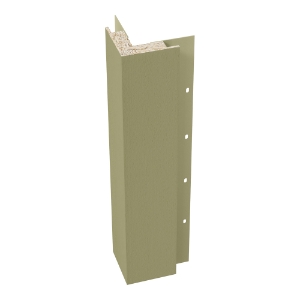 Diamond Kote® 5/4 in. x 4 in. x 16 ft. Rabbeted Brushed Smooth Outside Corner w/Nail Fin Olive - 1 per pack