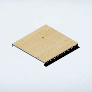 Quick Click Shadowline Soffit 6 in. x 20 ft. Canadian Pine (Price Reflects 8 per Pack)