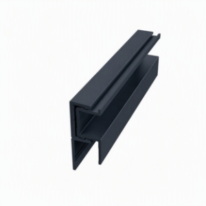 EasyTrim EZ-71 7/16 in. x 10 ft. 2-piece Vertical Term J Panel Trim Midnight