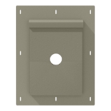 Diamond Kote® RigidMount Split Mount Block Brushed Smooth Terra Bronze