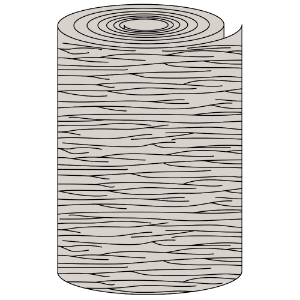 24 in. x 50 ft. Aluminum Trim Coil Woodgrain Herringbone 819