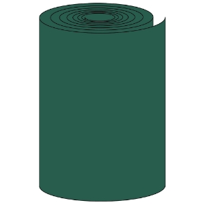 24 in. x 50 ft. Aluminum Trim Coil Smooth Green 505