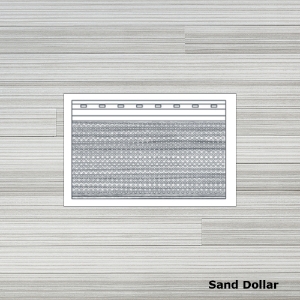 Vesta Vented Soffit 5 in. x 8 ft. Sand Dollar 483