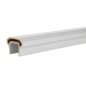 8 ft. Premier Rail Composite Top Rail White  * Non-Returnable *