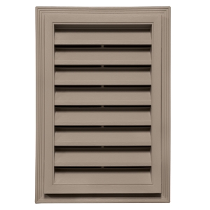 12 in. x 18 in. Rectangle Louver Gable Vent #232 CT Cypress