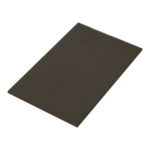 Diamond Kote® 3/8 in. x 12 in. x 16 ft. Vented Soffit Brushed Smooth Coffee