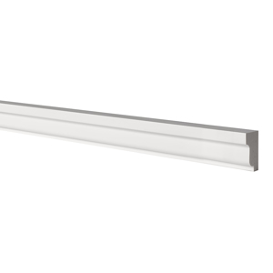 2-1/4 in. x 16 ft. PVC Smooth Solid Crown Moulding AMCM02192CB