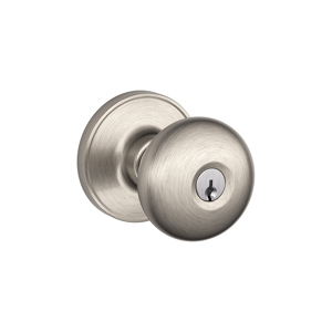 J54 Entry Stratus Knob 619 Satin Nickel